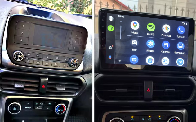 Pioneer SPH-PF97BT 9´´ para Grupo Ford Fiesta +2020. Apple CarPlay®, Android Auto™ ambos inalámbrico y cable. - Imagen 2