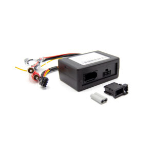 Interface conversión audio Fibra a RCA Mercedes y Porsche