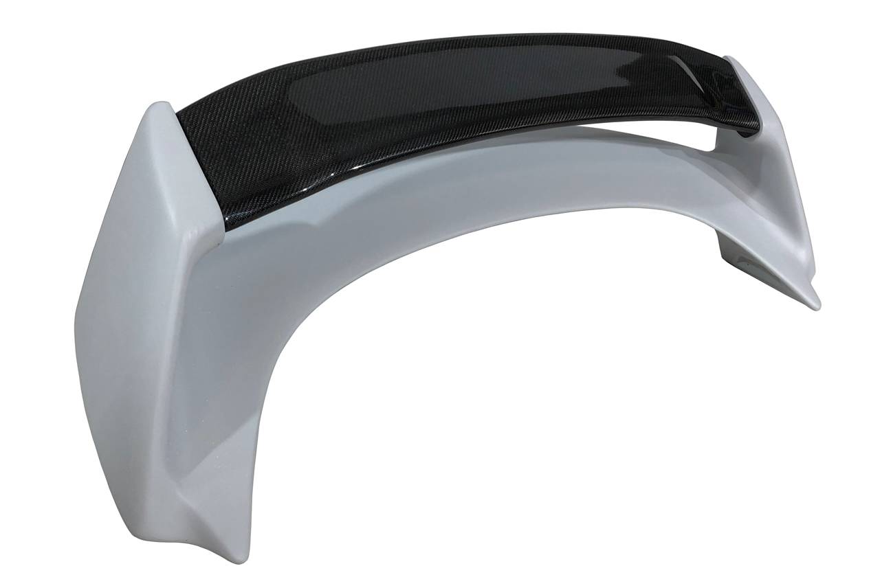 Alerón Honda Civic 2006-2014 Fn2 Type Mugen Flat Carbono - Imagen 3