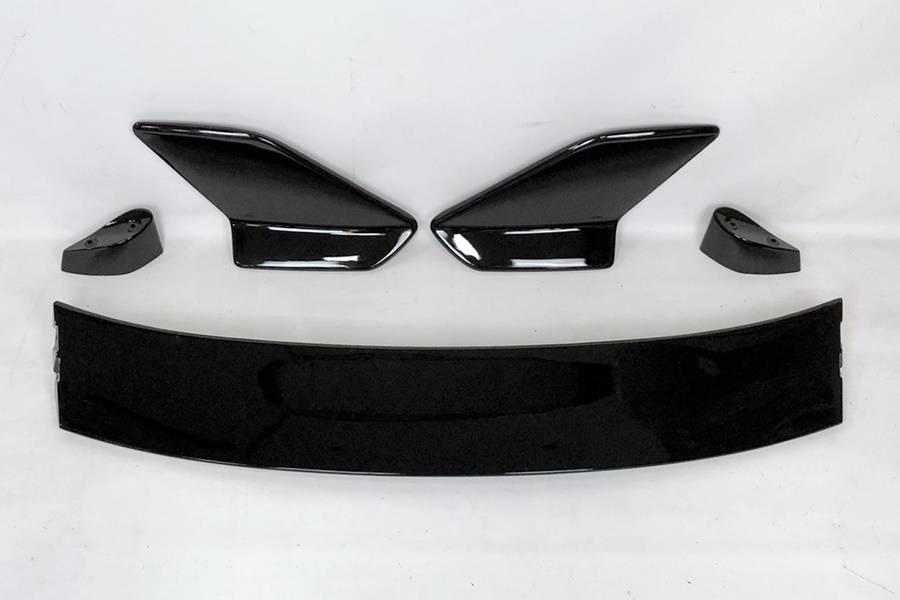 Alerón Honda Civic 2020 look Type R Negro brillante - Imagen 2
