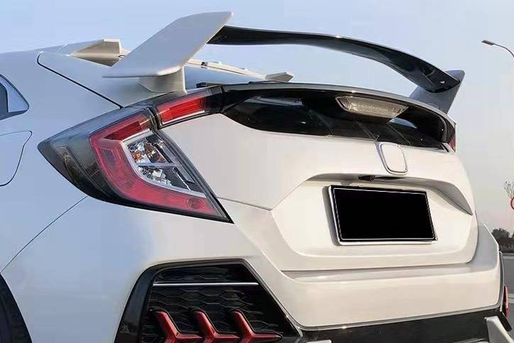 Alerón Honda Civic 2020 look Type R Negro brillante - Imagen 4
