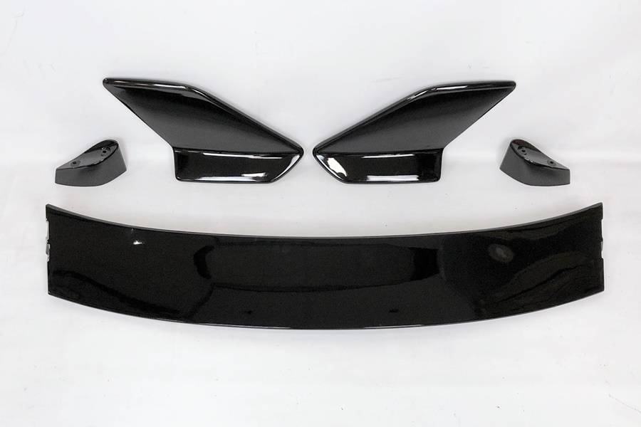Alerón Honda Civic 2020 look Type R Negro brillante