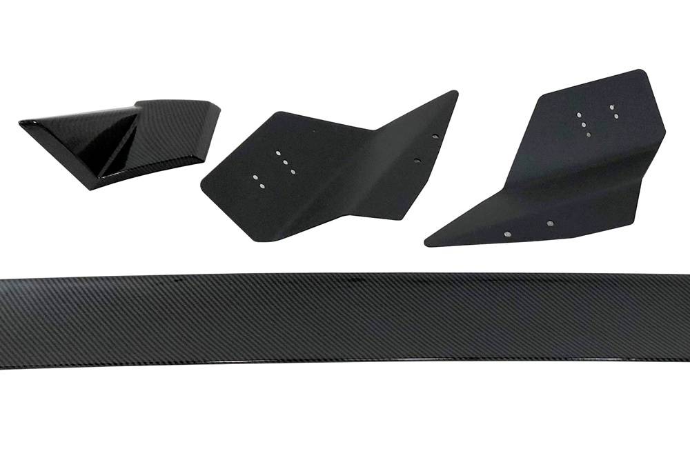 Alerón Honda Civic Mk10 2016-2021 look Mugen Carbon - Imagen 2