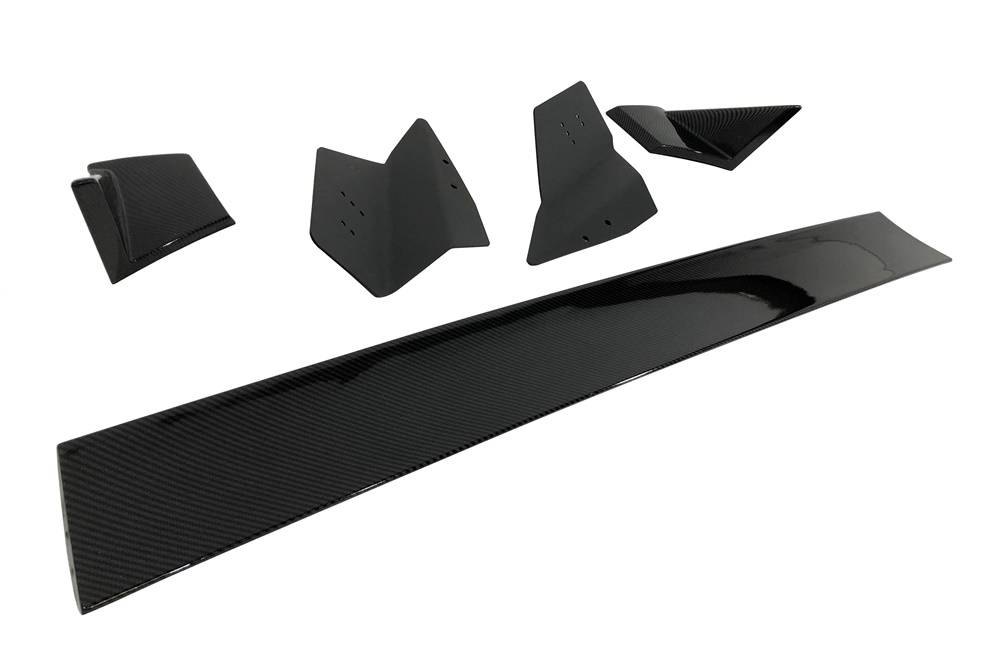 Alerón Honda Civic Mk10 2016-2021 look Mugen Carbon - Imagen 3