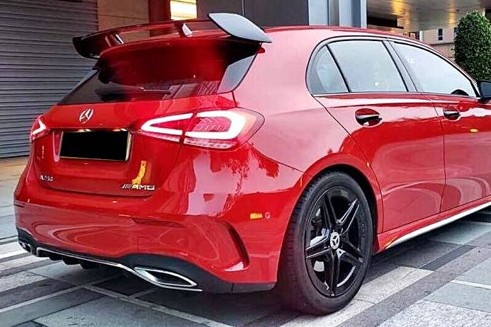 Alerón Mercedes W177 Look AMG Negro brillante - Imagen 6