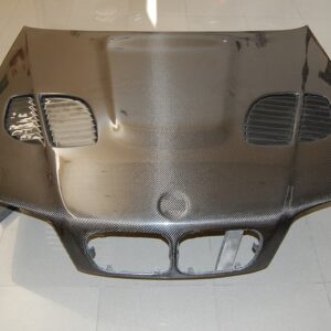Capó Carbono BMW E46 '98-01 4P Look M3 GTR
