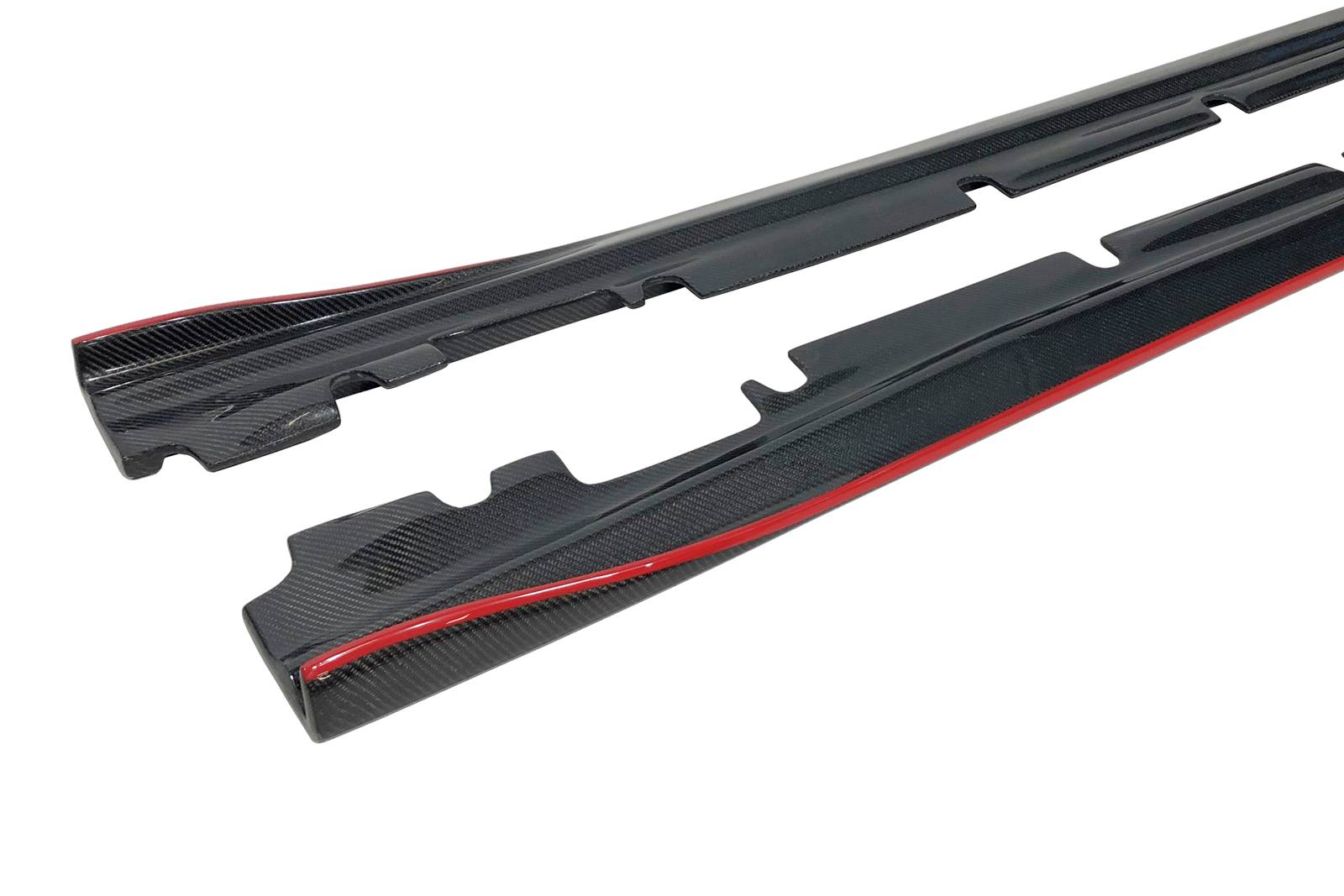 Difusor Taloneras Mercedes W117 CLA Carbono - Imagen 2