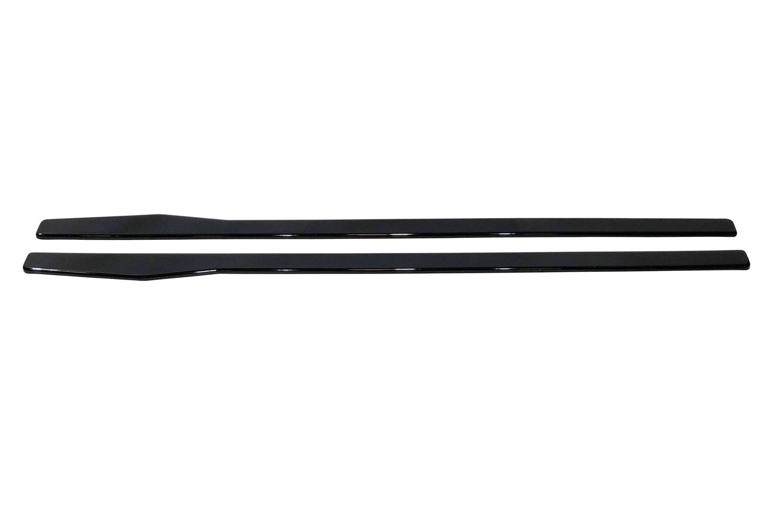 Difusor Taloneras Mercedes W204 Look AMG Negro Brillante - Imagen 2