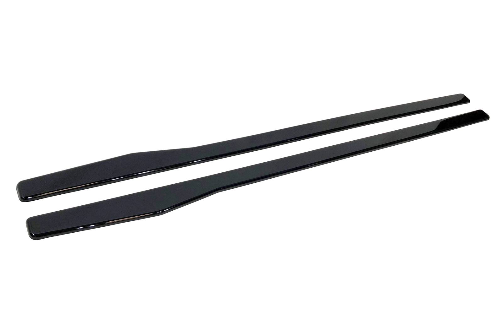 Difusor Taloneras Mercedes W204 Look AMG Negro Brillante