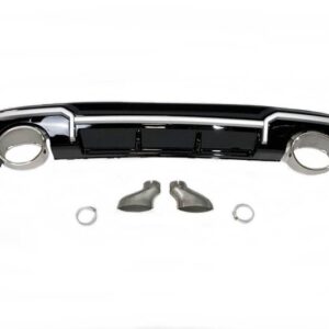 Difusor Trasero Audi A3 2016-2019 Sportback Look RS3