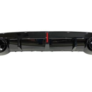 Difusor Trasero Audi A3 Sedan 2021+ SLine Look RS3 ABS