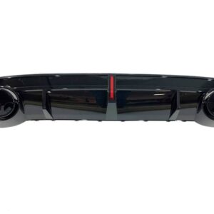 Difusor Trasero Audi A3 Sportback 2021+ SLine Look RS3 ABS