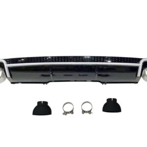 Difusor Trasero Audi A4 B9 2016+ Look RS4 ABS
