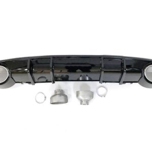 Difusor Trasero AUDI A4 B9 2016+ LOOK RS4 ABS