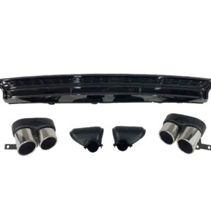 Difusor Trasero Audi A6 / A6 Avant C8 Look S6