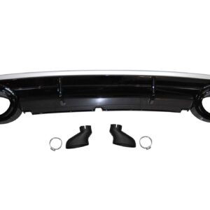 Difusor Trasero Audi A6 Sedan / Avant C6 2004-2008 Look RS6 ABS