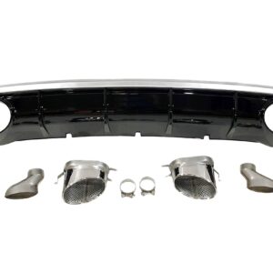 Difusor Trasero Audi A6 Sedan / Avant C7 2011-2014 Look RS6 ABS