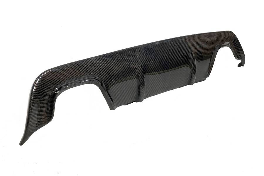 Difusor Trasero BMW E60 / E61 Look M-Tech Carbono 2 Salidas - Imagen 2