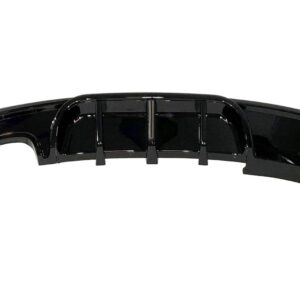 Difusor Trasero BMW E82 / E88 look M Performance Brillante Negro Luz de freno led