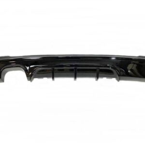 Difusor Trasero BMW F22 / F23 look M Performance Brillante Negro 1 Salida doble