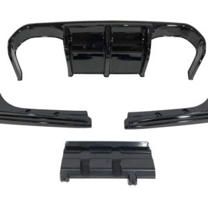 Difusor Trasero BMW F30 / F31 Look M3 Brillante Negro