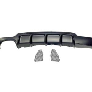 Difusor Trasero BMW F32 / F33 / F36 Look M Performance 1 Salida doble