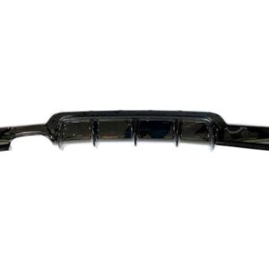 Difusor Trasero BMW F32 / F33 / F36 Look M Performance Brillante Negro
