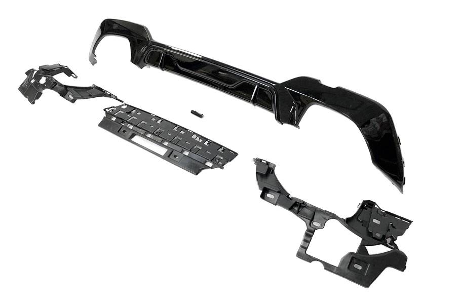 Difusor Trasero BMW G20 / G21 340 Look M Performance Brillante Negro - Imagen 3