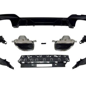Difusor Trasero BMW G20 / G21 340 Look M Performance Brillante Negro