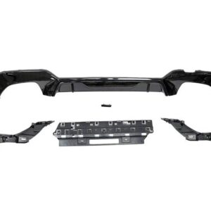 Difusor Trasero BMW G20 / G21 340 Look M Performance Brillante Negro