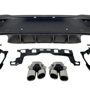 Difusor Trasero Mercedes C167 GLE 2020 Colas Look E53 Black