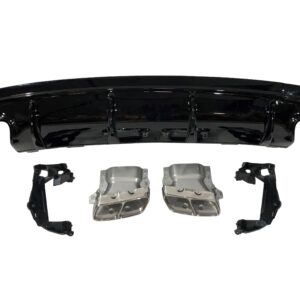 Difusor Trasero Mercedes CLA W117 2013-2015 4D/SW Style Facelift look A45