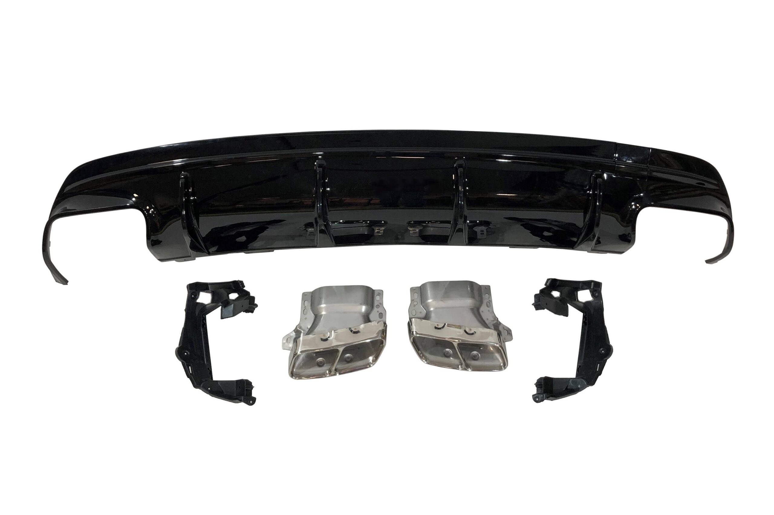 Difusor Trasero Mercedes CLA W117 2013-2015 4D/SW Style Facelift look A45