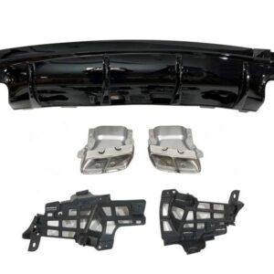 Difusor Trasero Mercedes CLA W117 2016-2018 4D/SW Style Facelift look A45