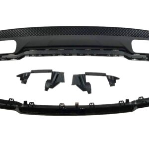 Difusor Trasero Mercedes W176 2012-2018 Look A45 ABS