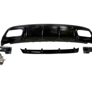 Difusor Trasero Mercedes W176 2012-2018 Look AMG A45 ABS