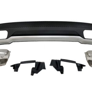 Difusor Trasero Mercedes W176 2012-2018 Look A45 ABS