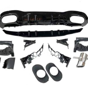 Difusor Trasero Mercedes W177 Look AMG A35