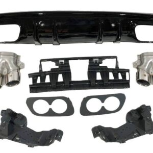 Difusor Trasero Mercedes W205 2019+ 4P / SW Look AMG C43