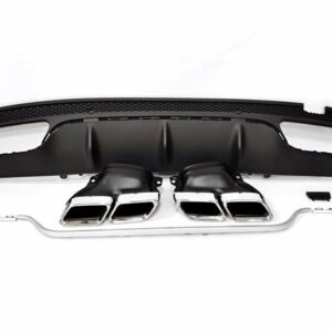 Difusor Trasero Mercedes W205 2014-2018 4P / SW Look AMG C63 ABS