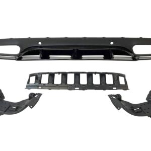 Difusor Trasero Mercedes W205 2014-2018 Coupe Look AMG C63 ABS