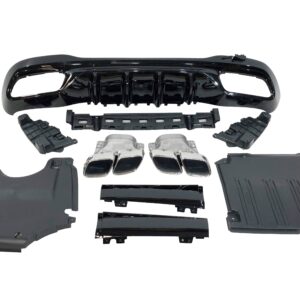 Difusor Trasero Mercedes W206 Sedan / SW Look C63