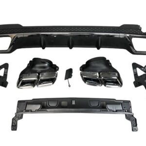 Difusor Trasero Mercedes W212 2014-2015 SW / 4P Look AMG E63
