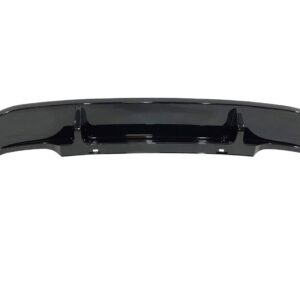 Difusor Trasero Volkswagen Golf 7 2013-2016 look R Negro Brillante