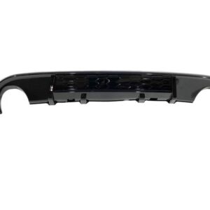 Difusor Trasero Volkswagen Golf 7 Look GTI Negro Brillante