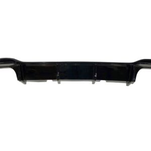 Difusor Trasero Volkswagen Golf 8 GTI Negro brillante 2 Salidas doble