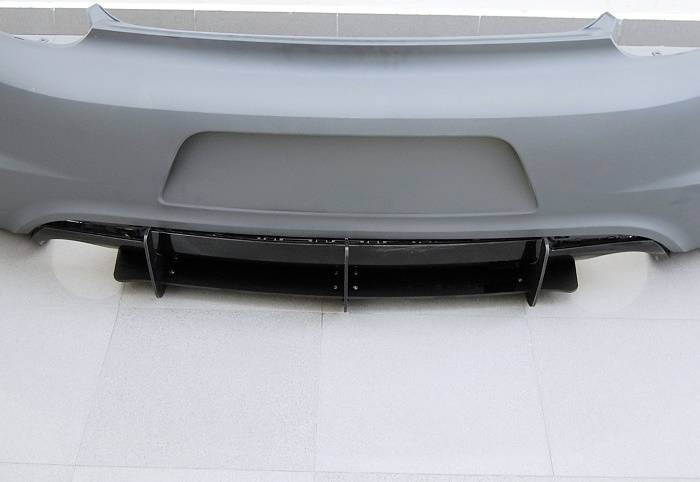 Difusor Trasero Volkswagen Scirocco R 2008-2013 ABS - Imagen 3