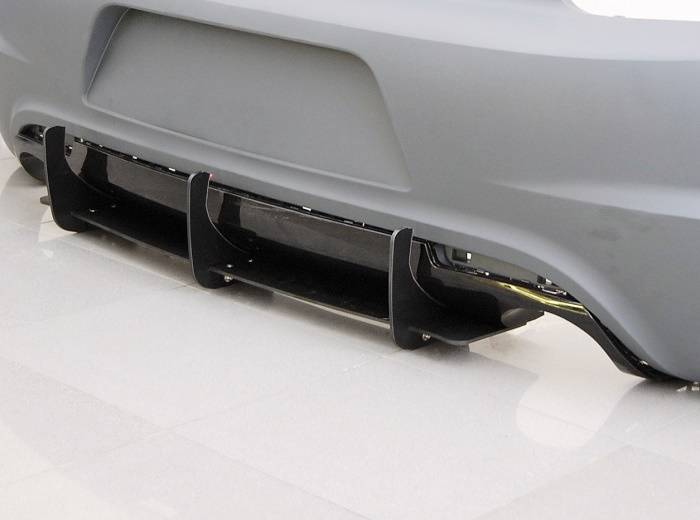 Difusor Trasero Volkswagen Scirocco R 2008-2013 ABS - Imagen 4