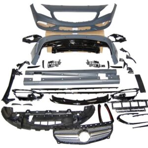 Kit Carrocería Mercedes W117 2013-2018 4P / SW LCI Look AMG A45 II Parrilla