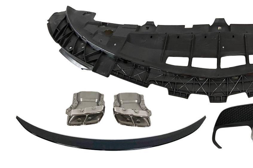 Kit Carrocería Mercedes W117 2016-2018 LCI 4P Look AMG A45 - Imagen 3